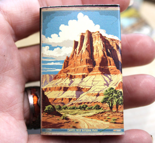 Capitol Reef Vintage-looking National Park Matchboxes