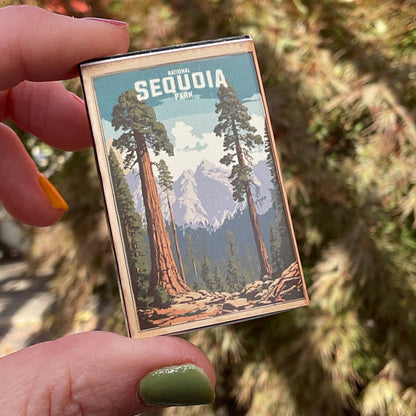 Sequoia National Park Vintage-looking Matchboxes
