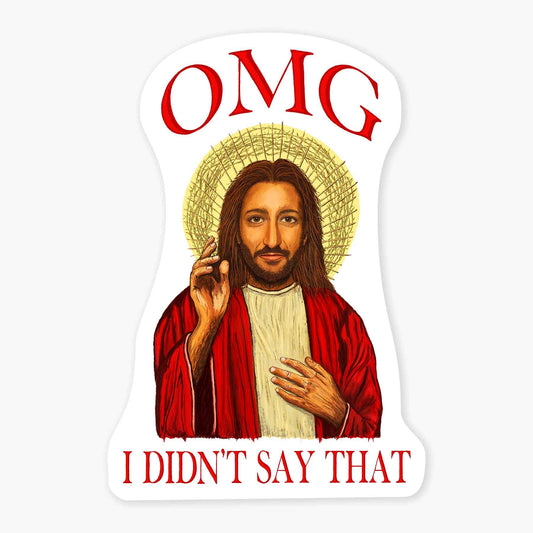 OMG - 3" Art Sticker