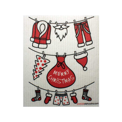 Swedish Dishcloth Christmas Santa