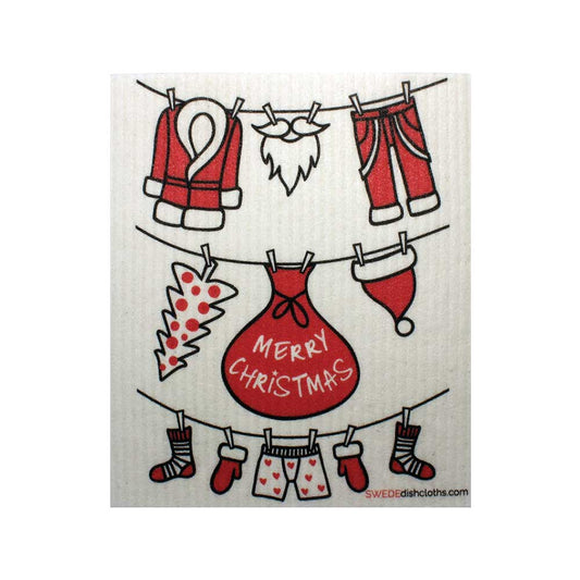 Swedish Dishcloth Christmas Santa