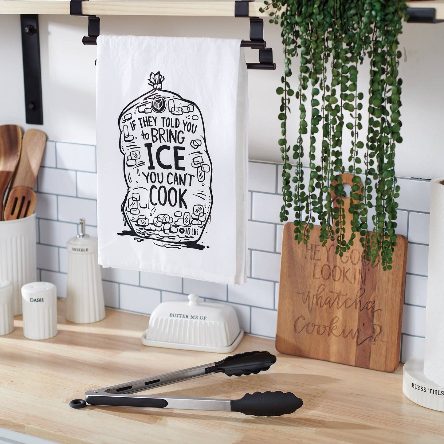 They Told You To Bring Ice Kitchen Towel