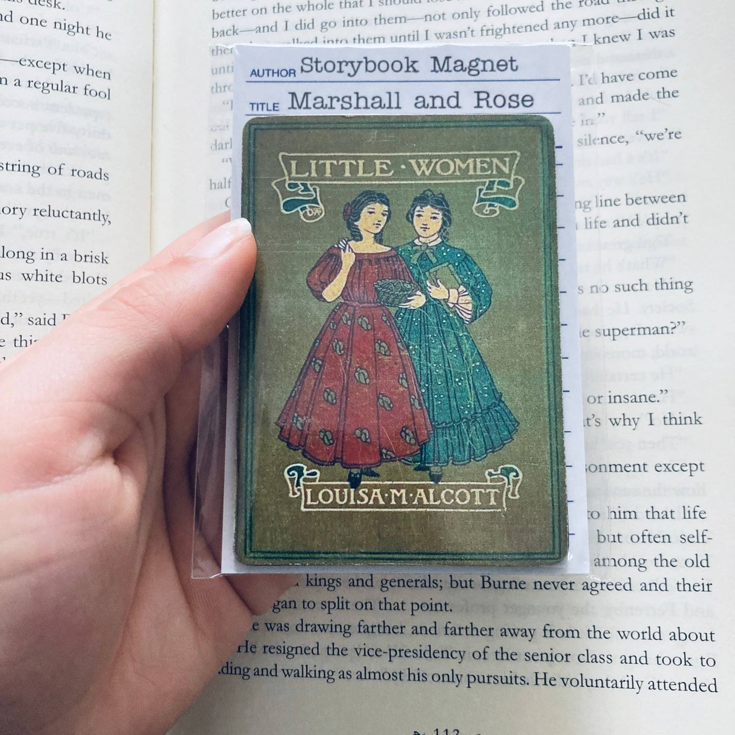 Bookish Magnet - Little Women - Jo & Meg