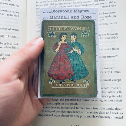 Bookish Magnet - Little Women - Jo & Meg