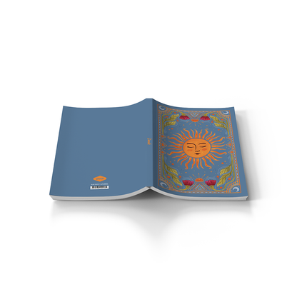 Denik Sun Tarot  Soft Touch Layflat Notebook