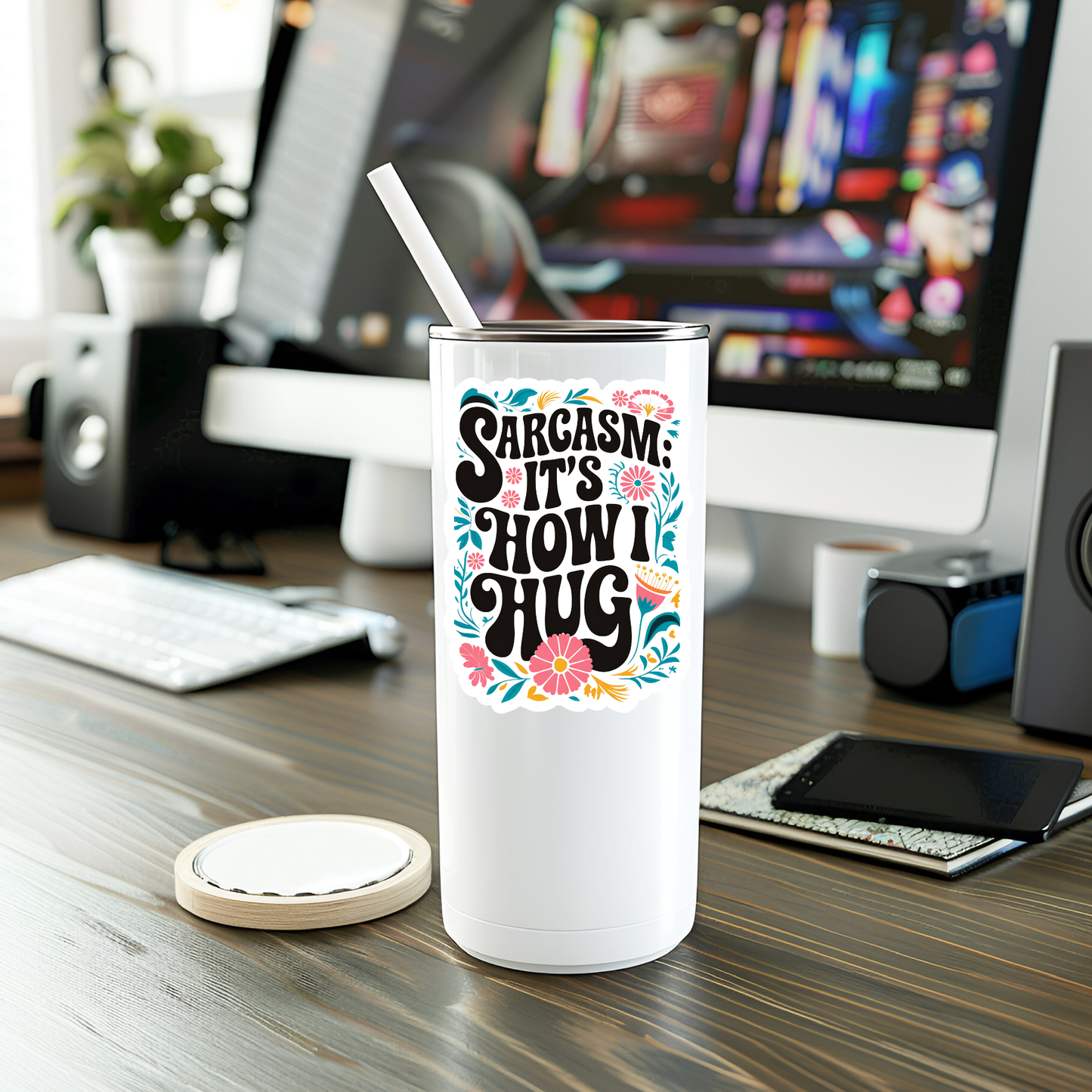 Funny Sarcasm Vinyl Sticker