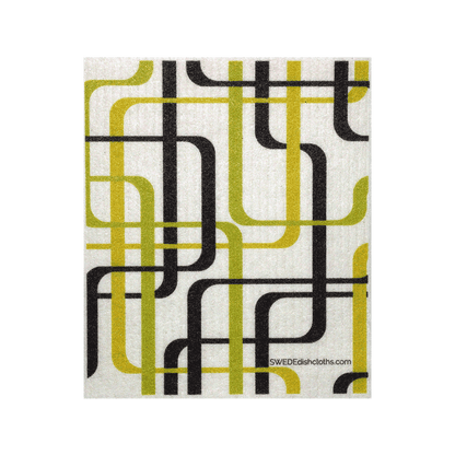 Swedish Dishcloth Modern Lines