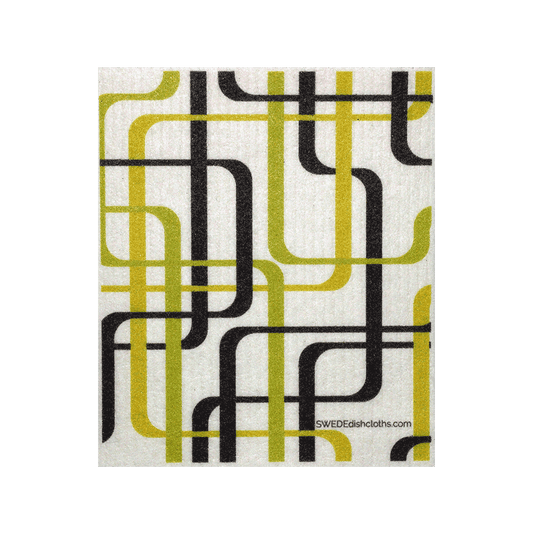 Swedish Dishcloth Modern Lines