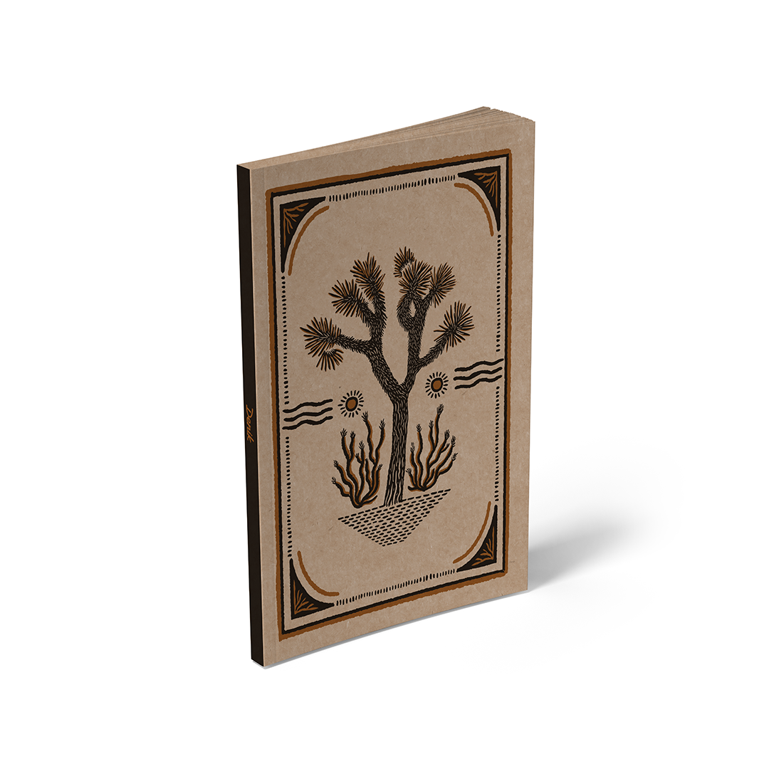Denik Desert Sunrise Kraft Layflat Notebook