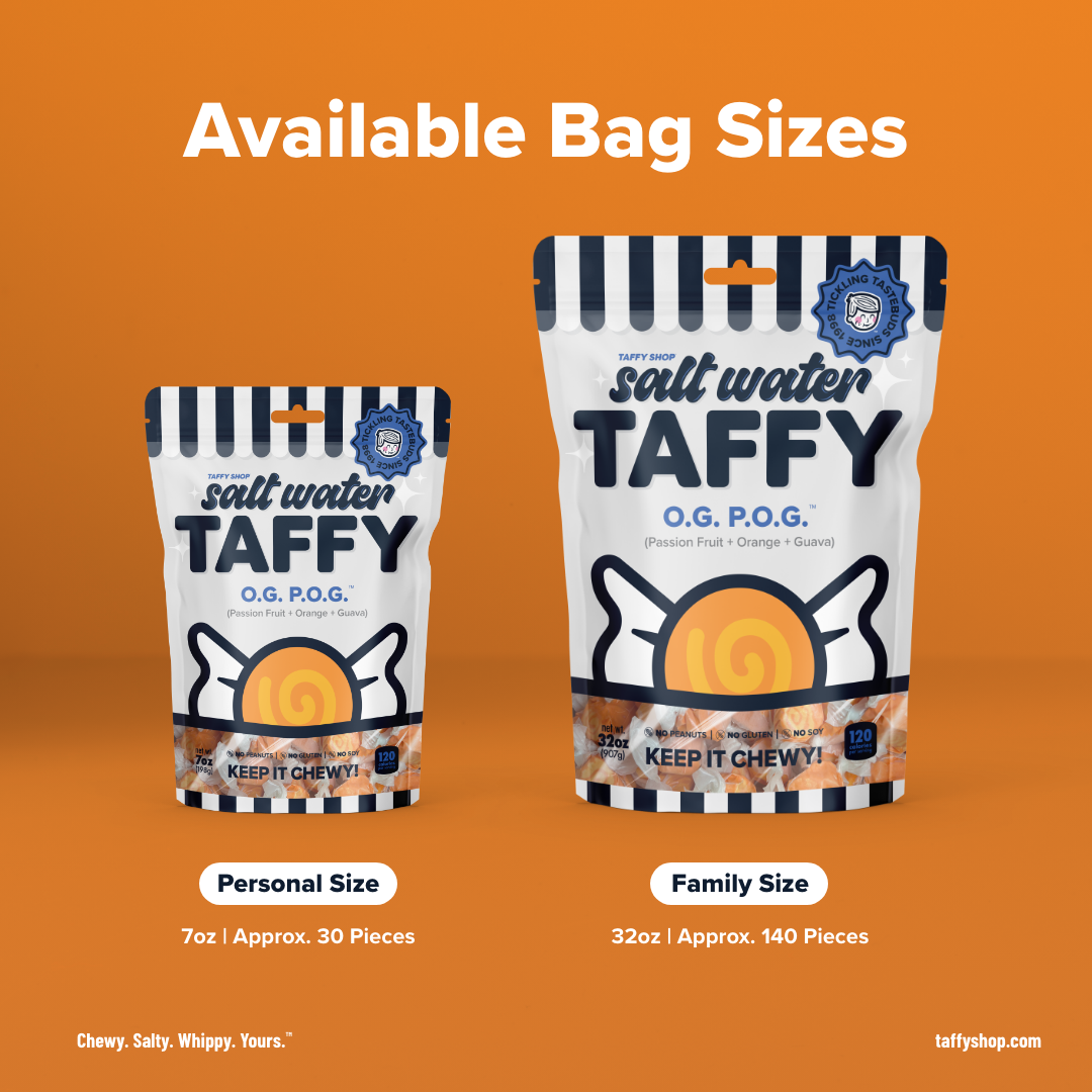 O.G.  P.O.G™ Taffy (Passion Fruit+Orange+Guava)