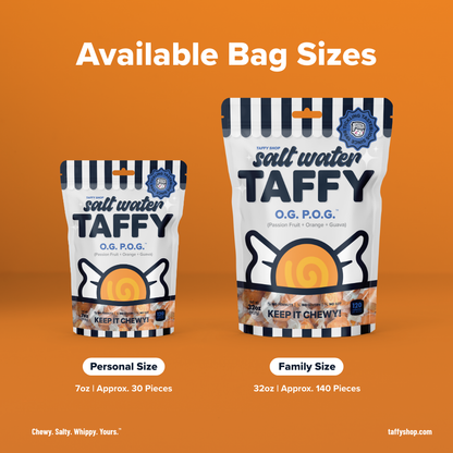 O.G.  P.O.G™ Taffy (Passion Fruit+Orange+Guava)