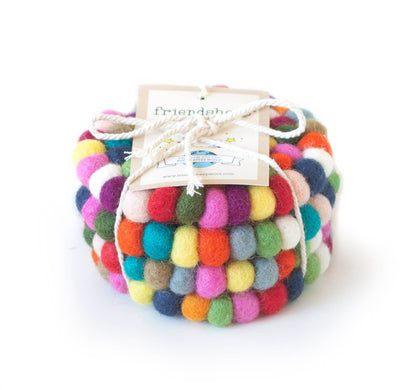 Friendsheep Boho Eco Coasters and Trivets