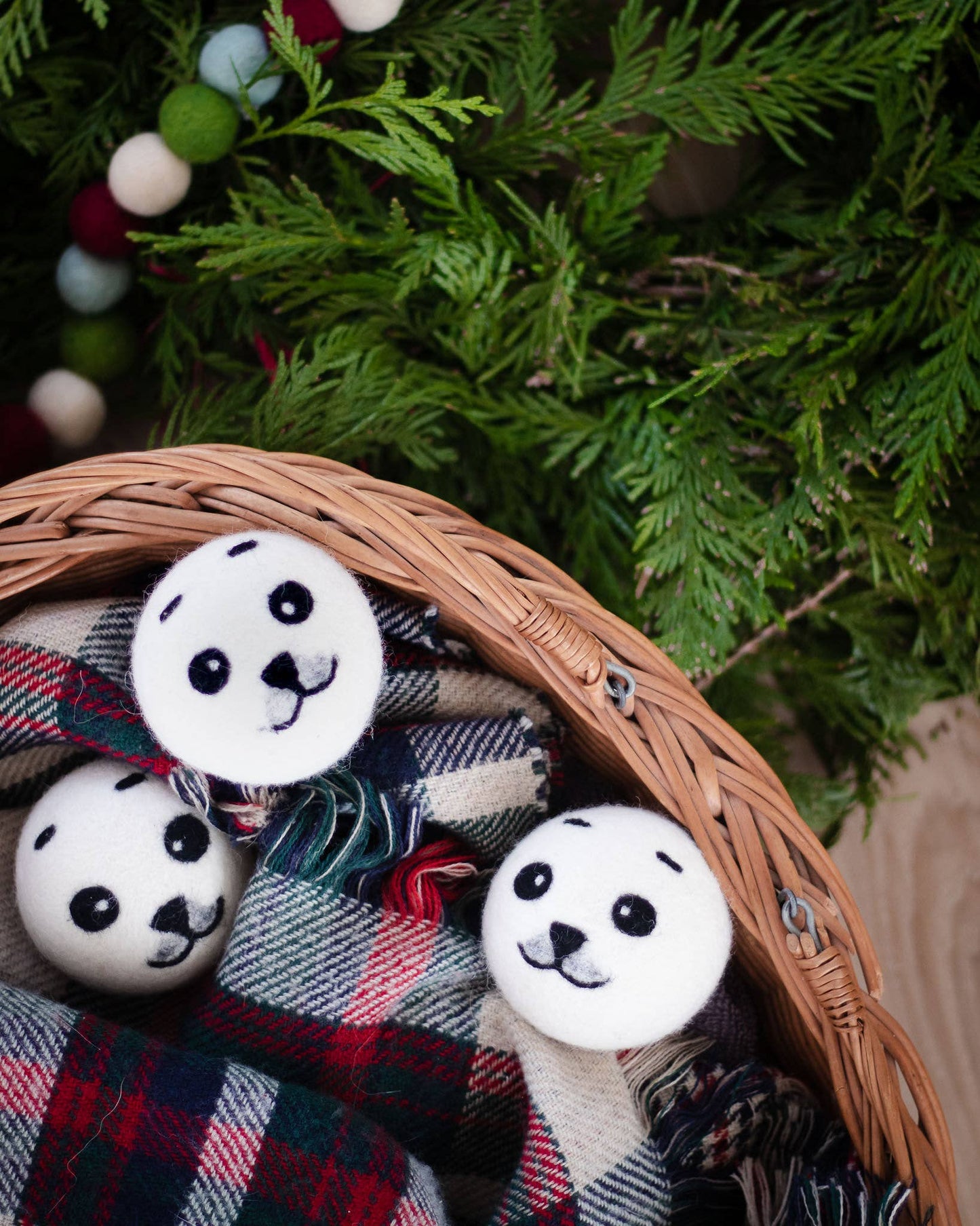 Friendsheep Baby Seals Eco Wool Dryer Balls - Set of 3