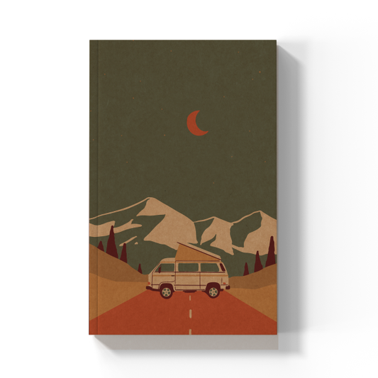 Denik Mountain Van Kraft Layflat Notebook
