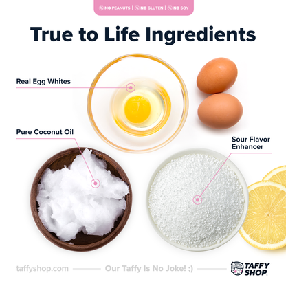 Sour Raspberry Lemonade Zappy™ Taffy