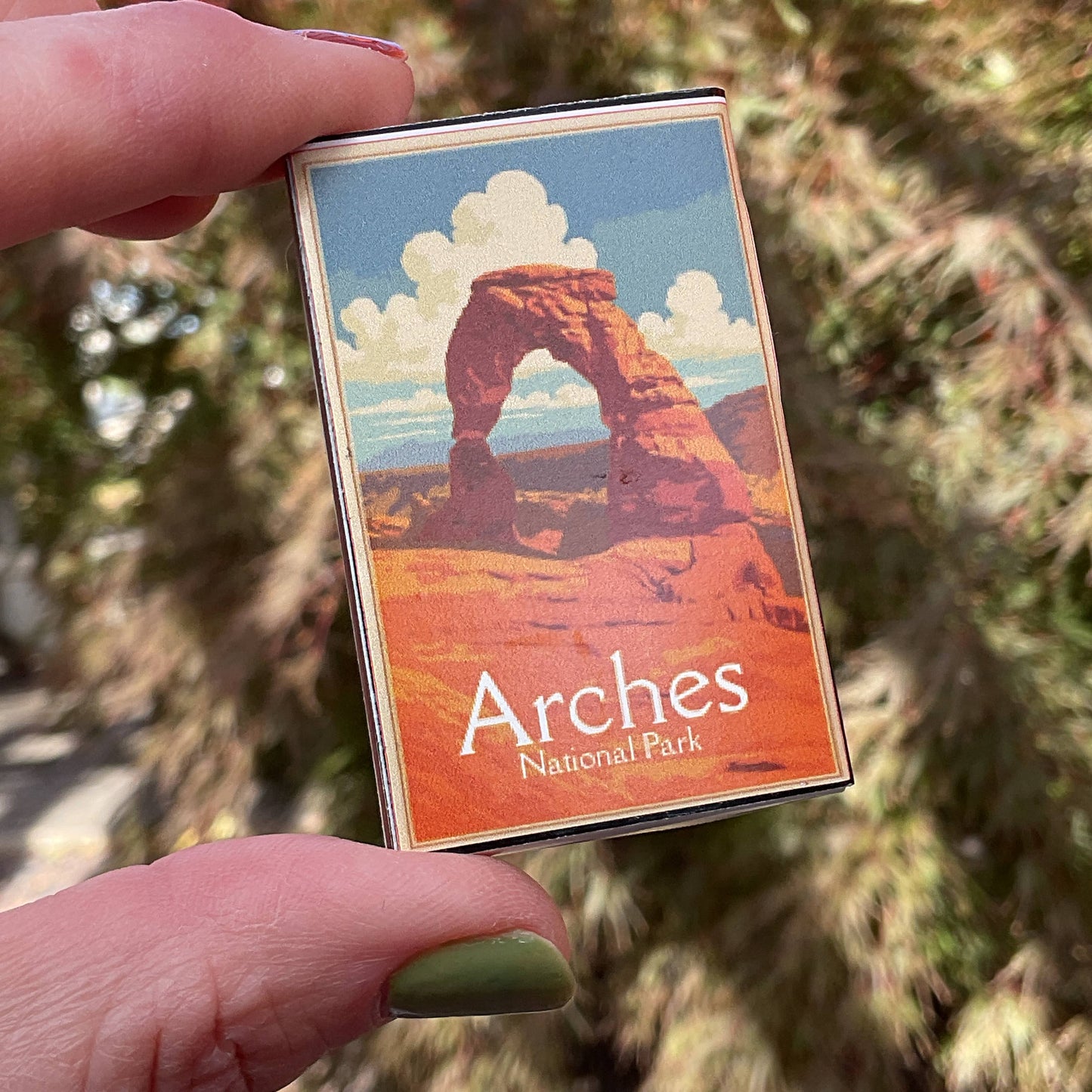 Arches National Park Vintage-looking Matchboxes