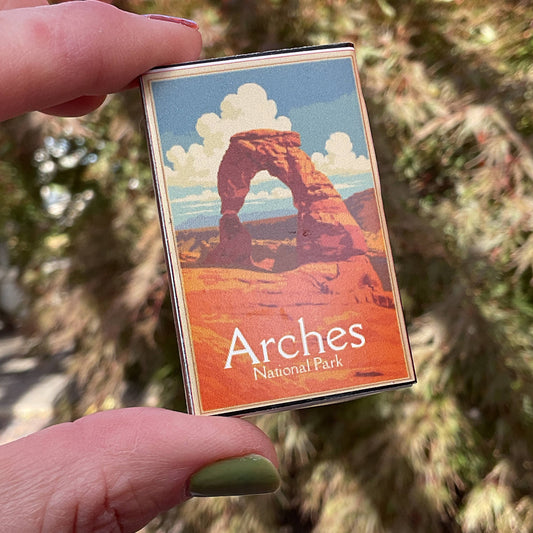 Arches National Park Vintage-looking Matchboxes