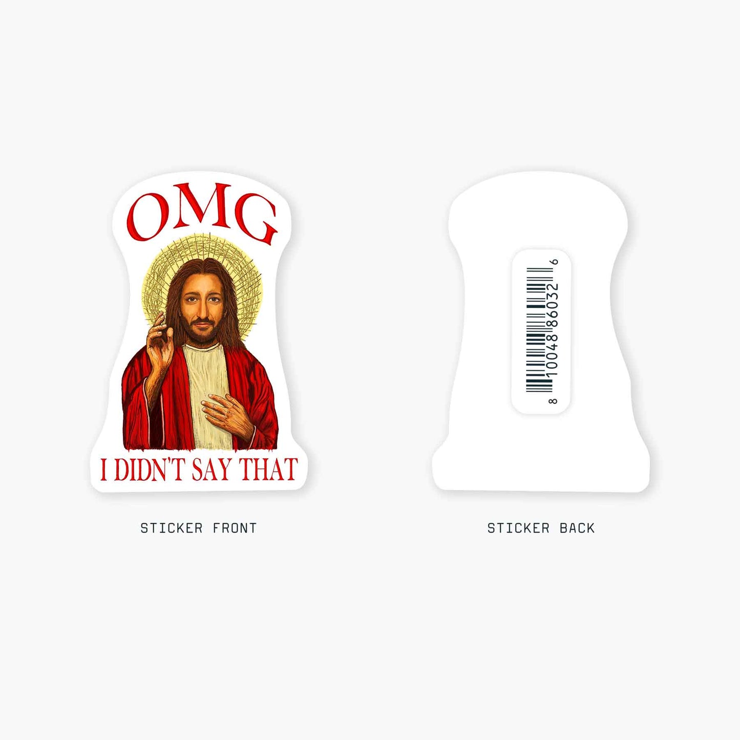 OMG - 3" Art Sticker