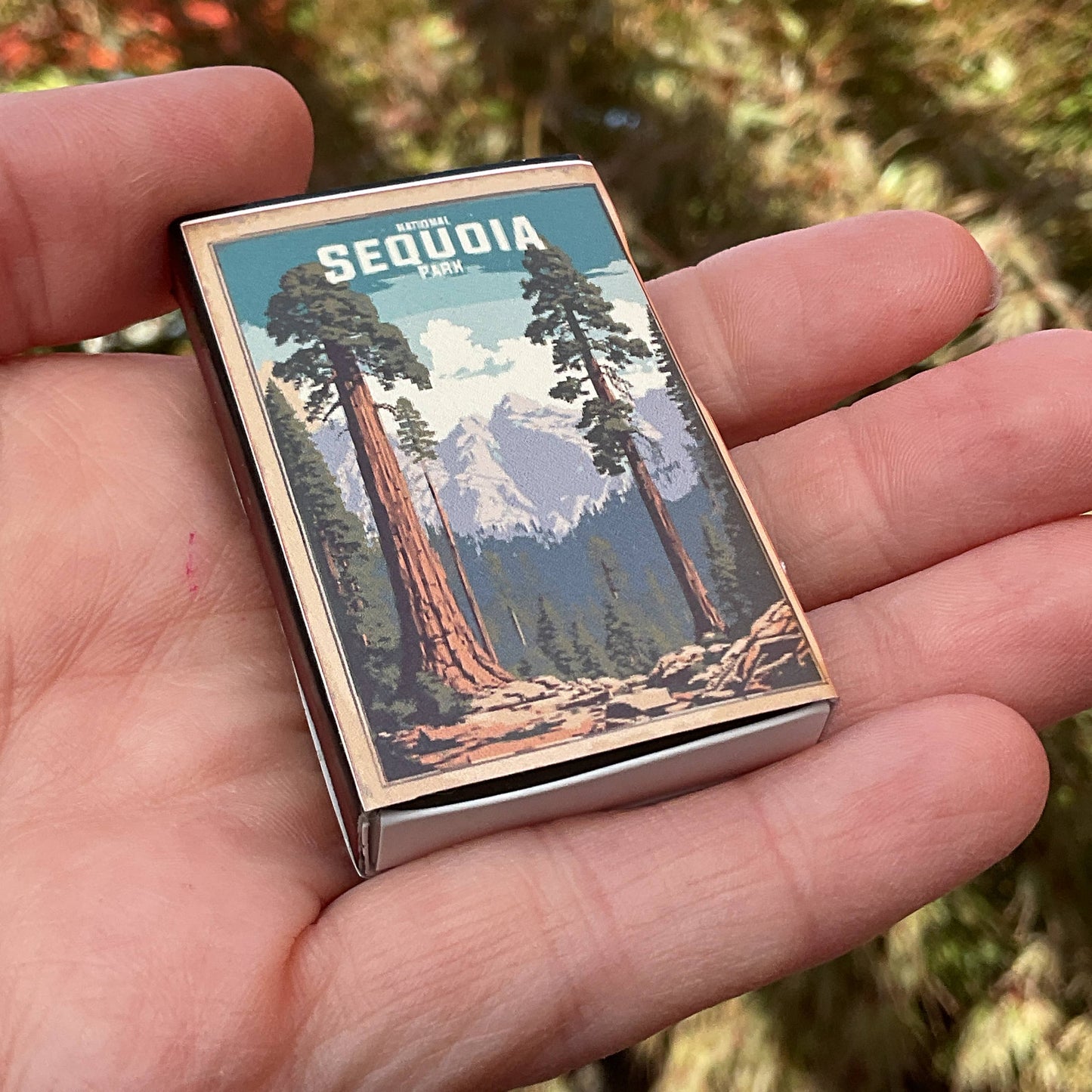 Sequoia National Park Vintage-looking Matchboxes