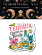 Tequila Cheaper Than Therapy Sticker