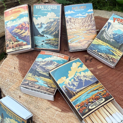 Grand Canyon Vintage-looking National Park Matchboxes