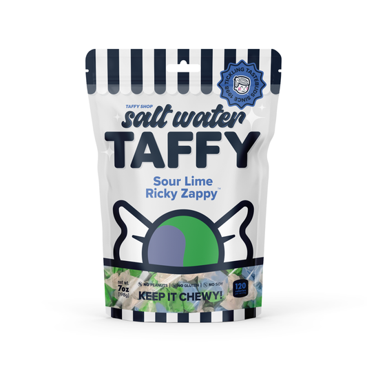 Sour Lime Ricky Zappy™ Taffy