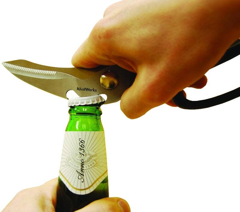 AnySharp 5-in-1 Scissors for Kitchen, Garden, DIY, Camping