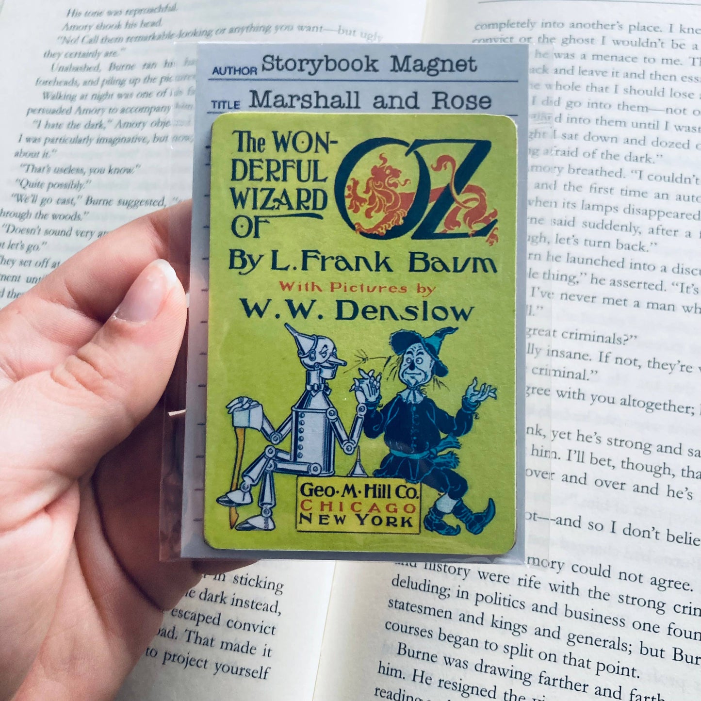 Bookish Magnet - Wizard of Oz - 1900