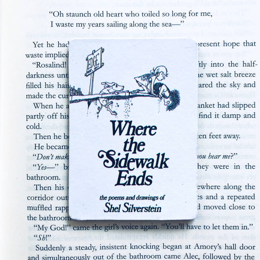 Bookish Magnet - Where the Sidewalk Ends