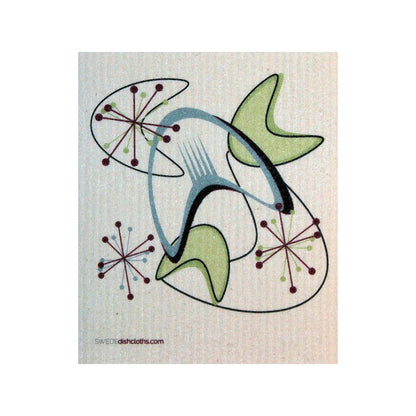 Swedish Dishcloth Mid Century Retro