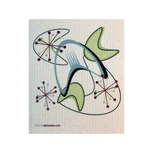 Swedish Dishcloth Mid Century Retro