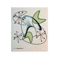 Swedish Dishcloth Mid Century Retro