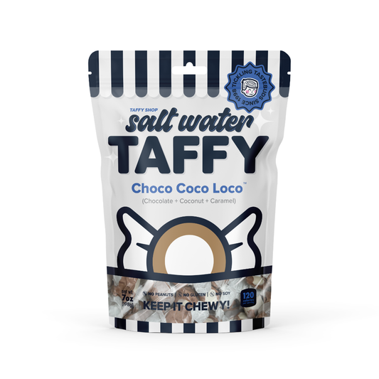 Choco Coco Loco™ Taffy (Chocolate+Coconut+Caramel)