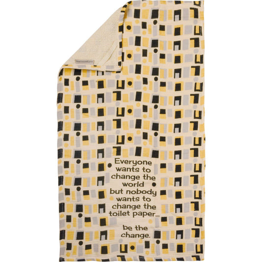 Be The Change Hand Towel