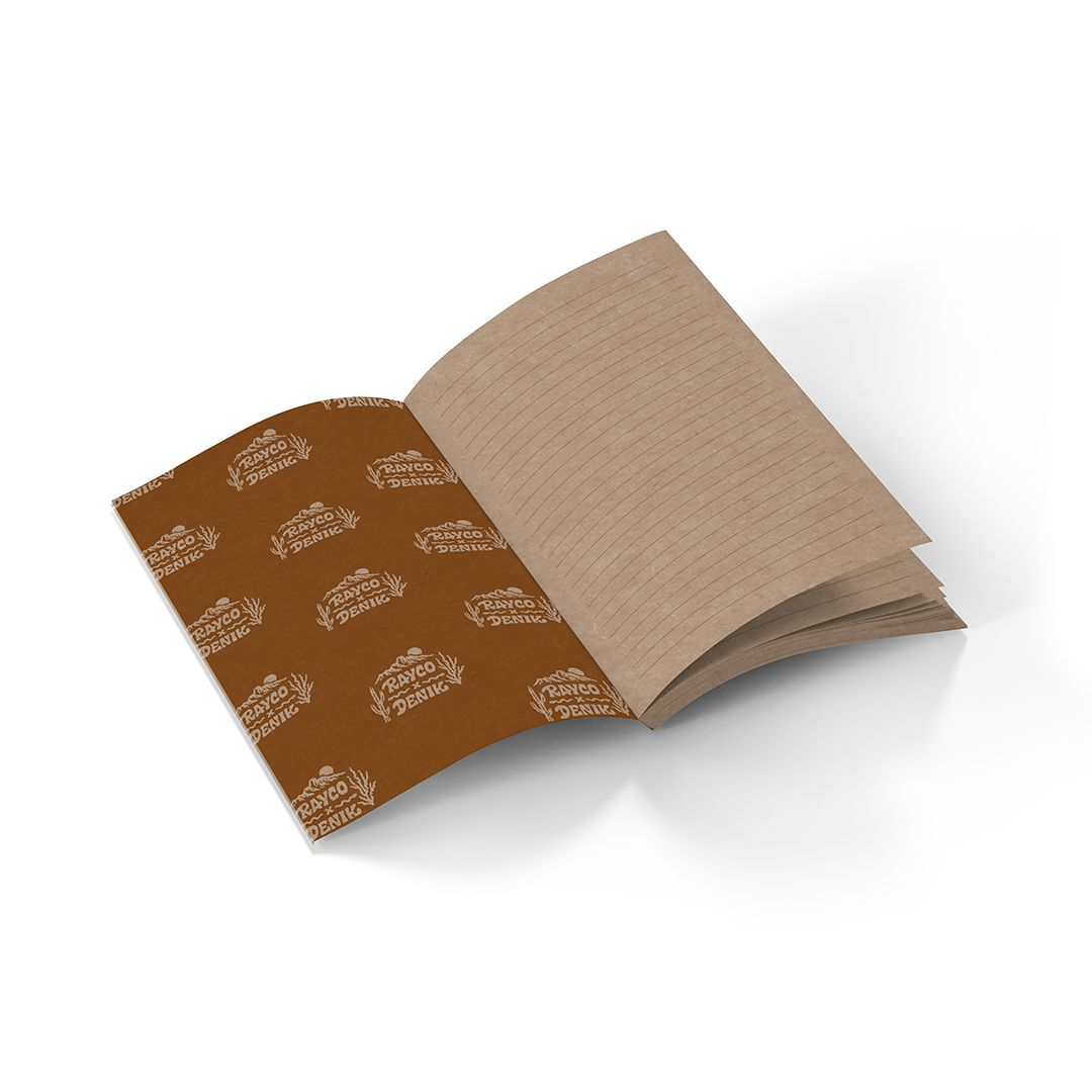 Denik Desert Sunrise Kraft Layflat Notebook