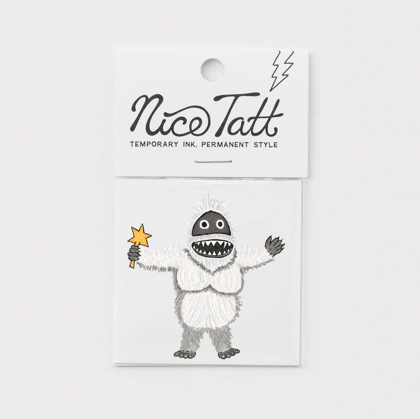 Yeti - Temporary Tattoo