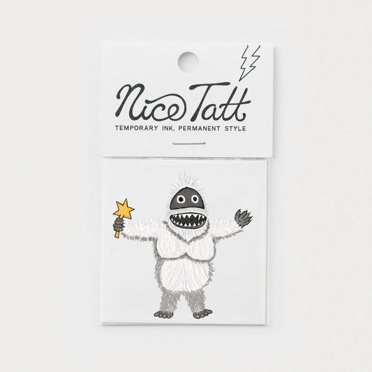 Yeti - Temporary Tattoo