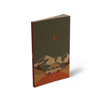Denik Mountain Van Kraft Layflat Notebook