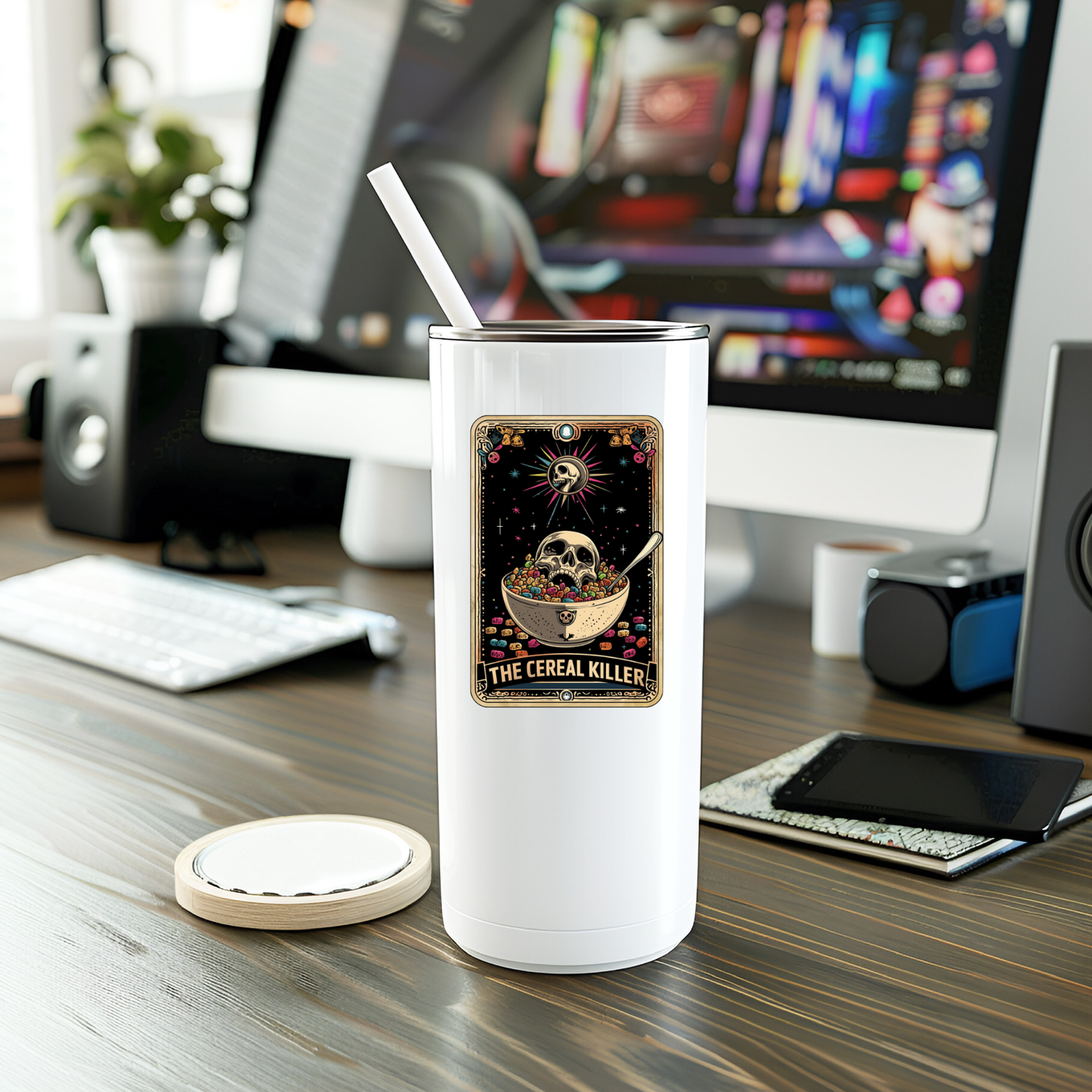 Funny Cereal Killer Sticker