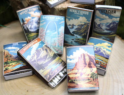 Capitol Reef Vintage-looking National Park Matchboxes