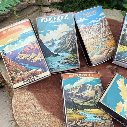 Grand Canyon Vintage-looking National Park Matchboxes