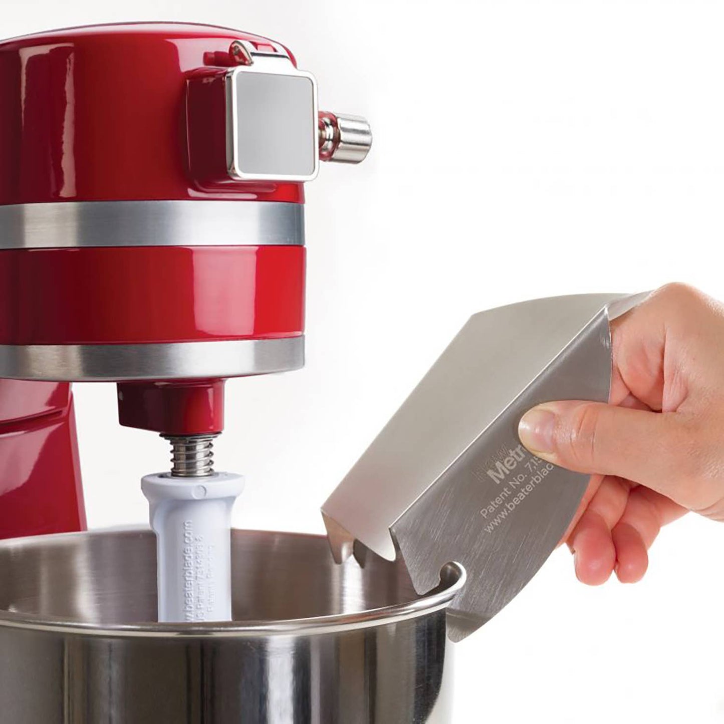 Pouring Chute Mixing Bowl Attachment / Metal Bowls