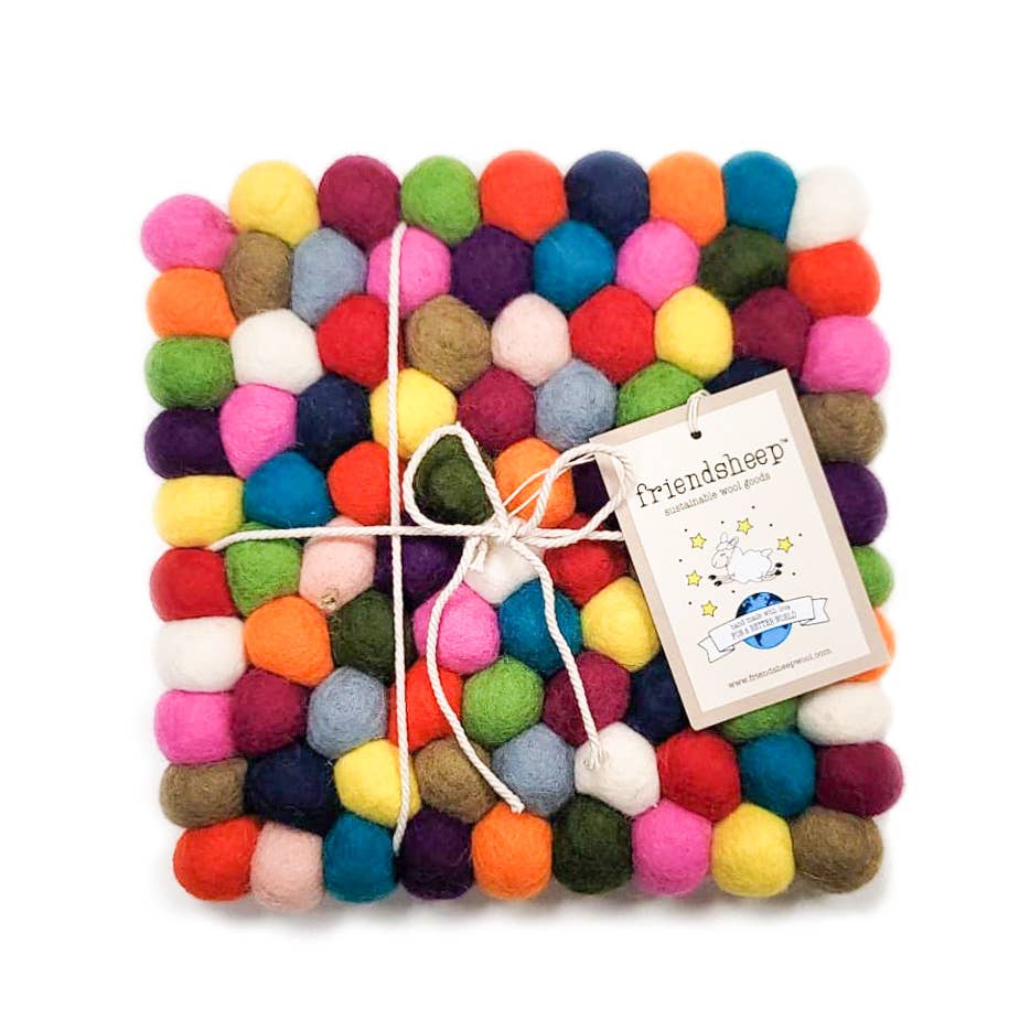 Friendsheep Boho Eco Coasters and Trivets