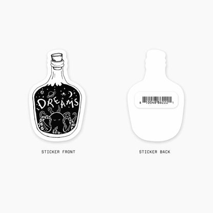 Bottle Dreams - 3" Art Sticker