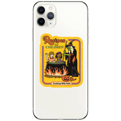 Cooking Recipe Witch Humor High Quality Vinyl Sticker