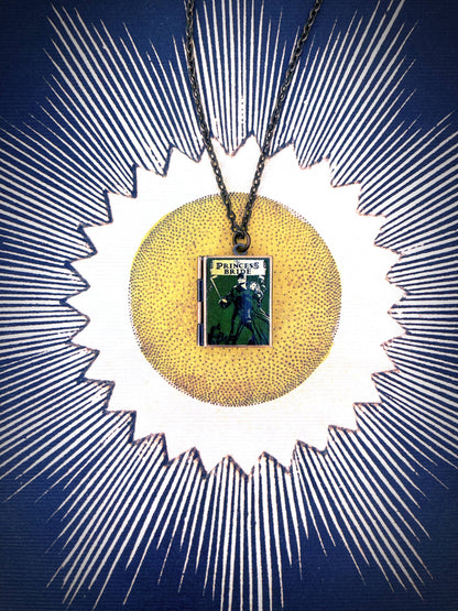 Book Locket Necklace - The Princess Bride