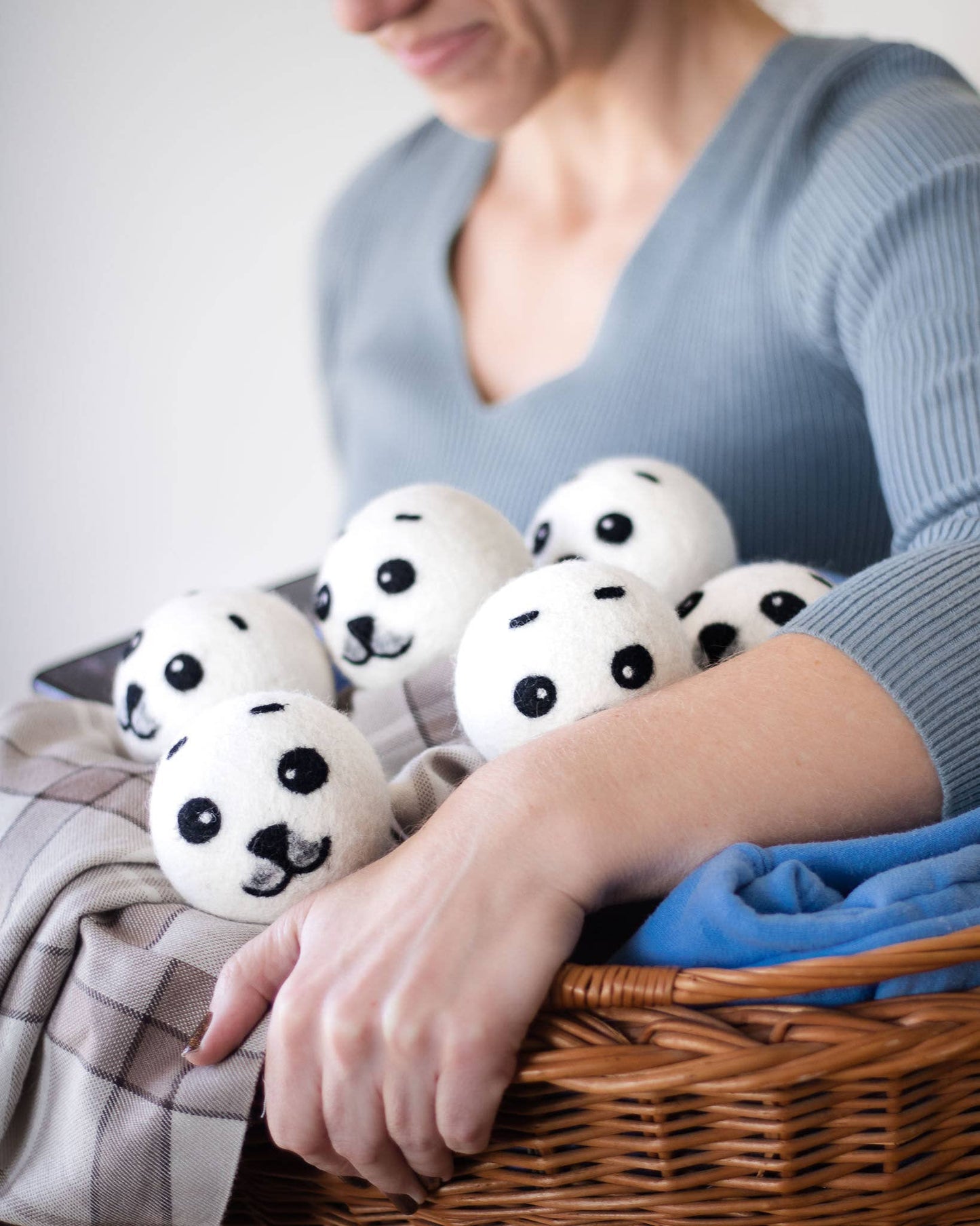Friendsheep Baby Seals Eco Wool Dryer Balls - Set of 3
