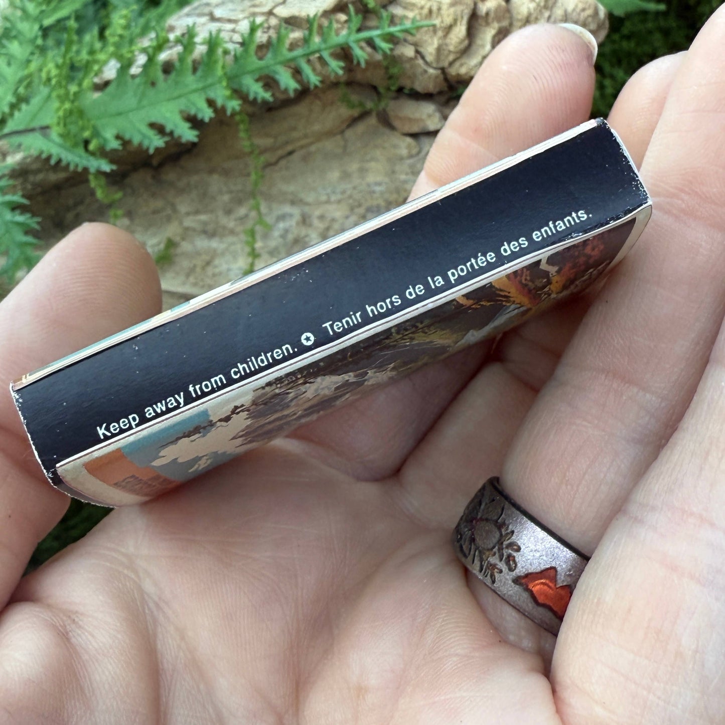 Glacier National Park Vintage-looking Matchboxes