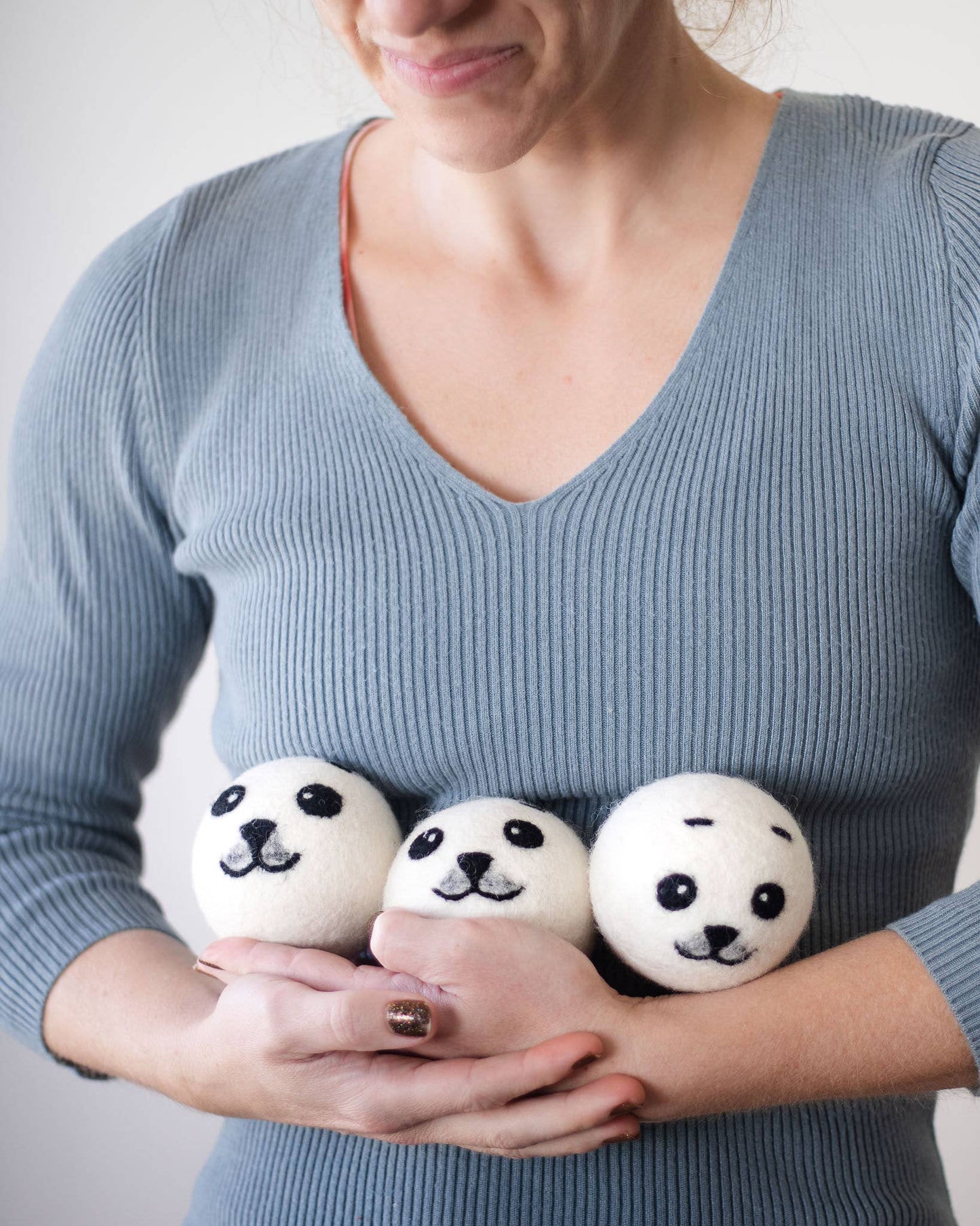 Friendsheep Baby Seals Eco Wool Dryer Balls - Set of 3
