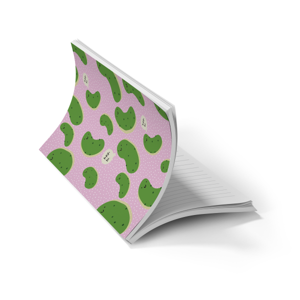 Denik Pickle Lover Soft Touch Layflat Notebook